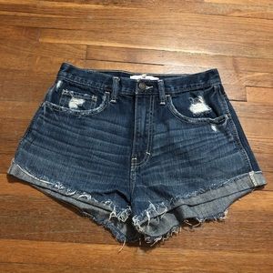 HOLLISTER Distressed Denim Shorts